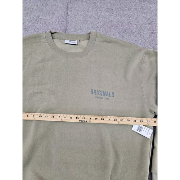 Originals Crew Neck Sweatshirt Mens XL Green - Picture 4 of 7